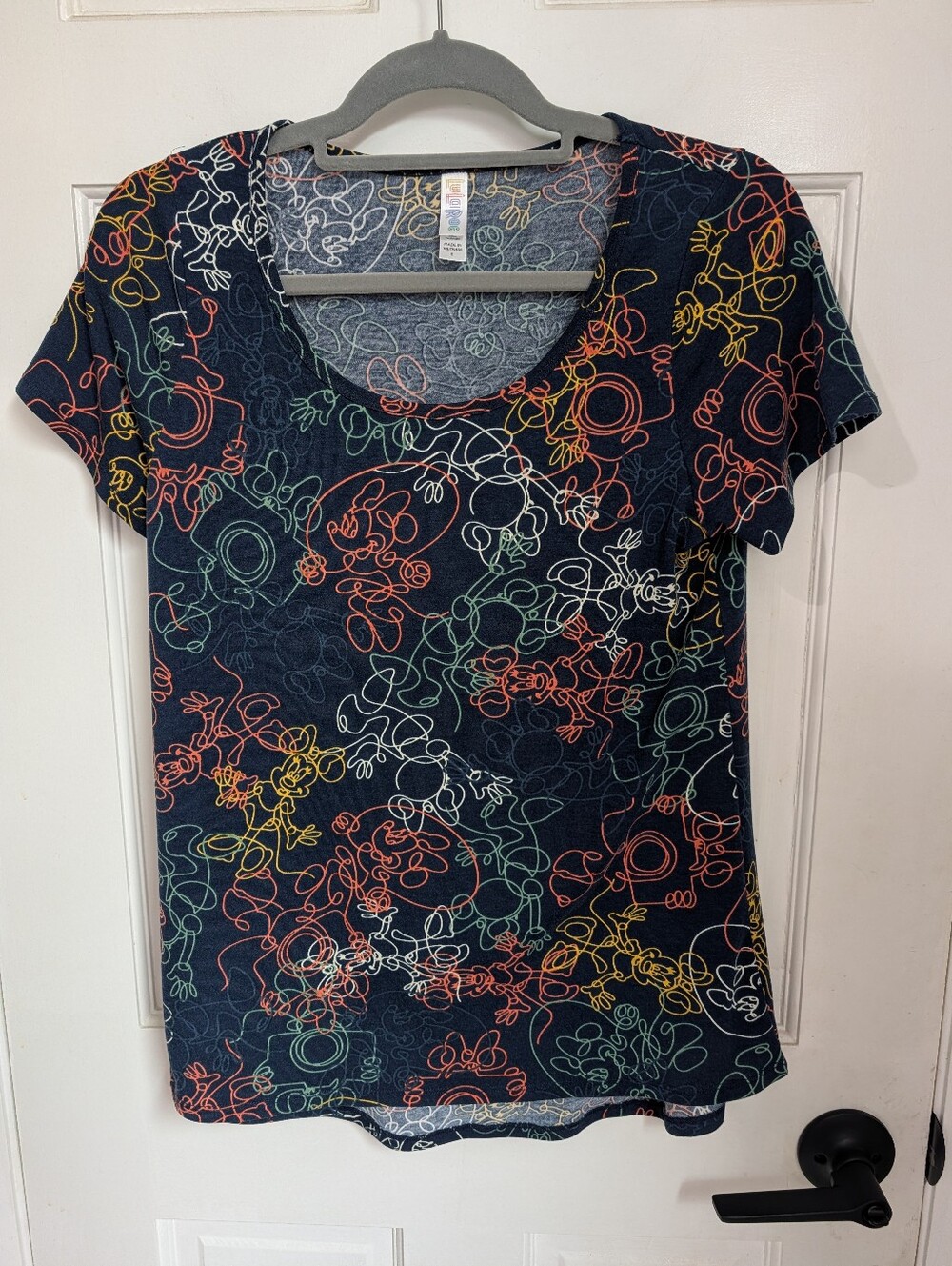 Women's Navy Disney Short Sleeve Tee